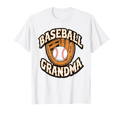 Proud Baseball Grandma Heart T-Shirt - Minimalist Print Unisex - T-Shirt, Sweatshirt, Hoodie