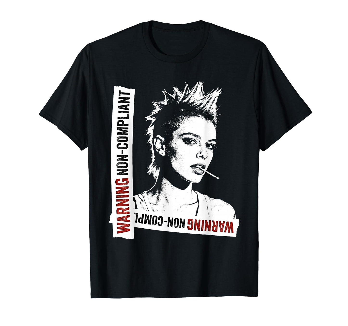 Punk Stencil Graffiti Urban T-Shirt - Casual Everyday Wear Men Women - T-Shirt, Sweatshirt, Hoodie