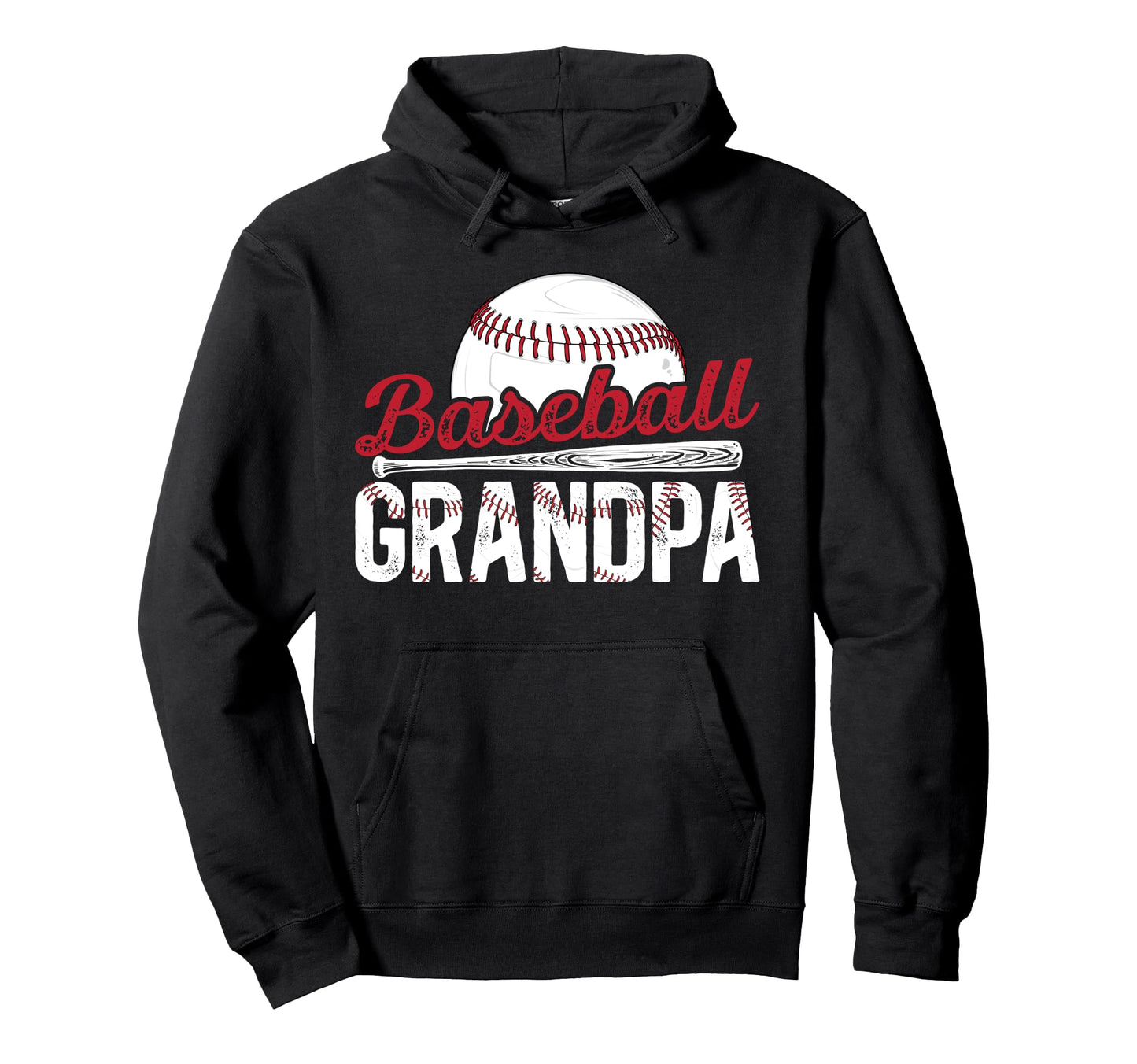 Baseball Grandpa Baseball Player Hoodie - Custom Art Print Unisex - T-Shirt, Sweatshirt, Hoodie