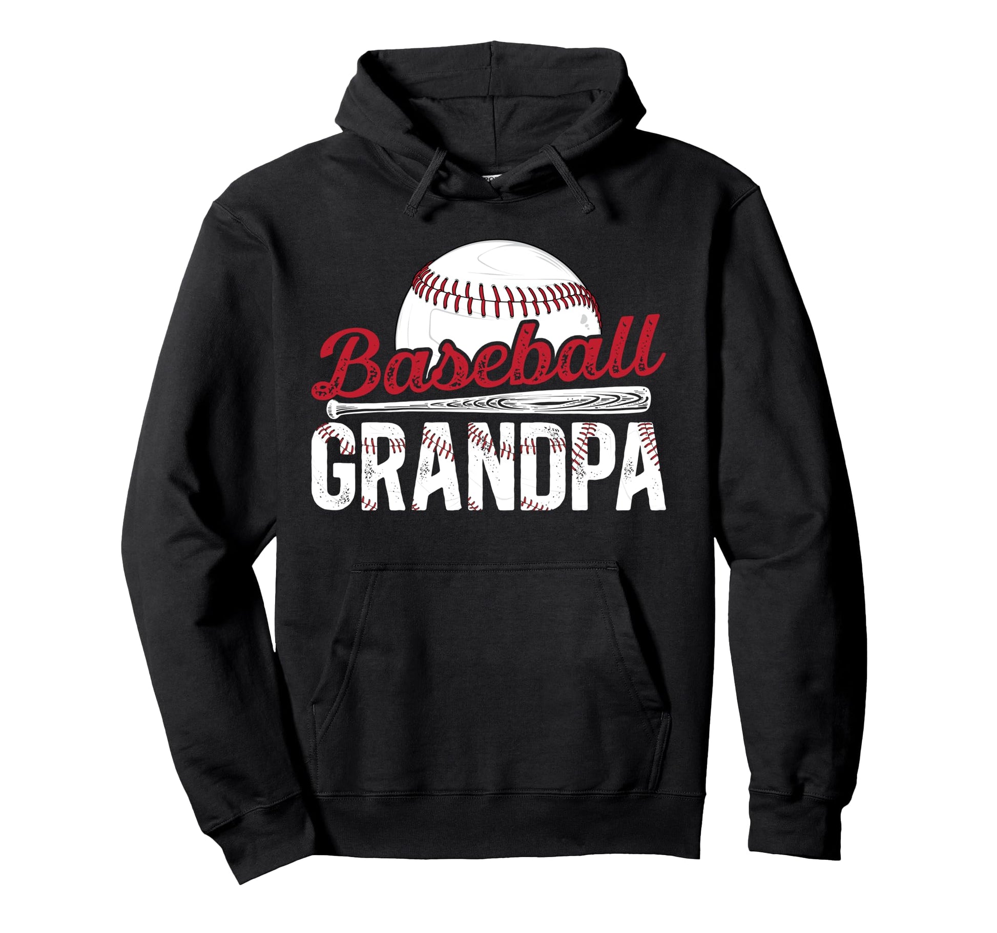 Baseball Grandpa Baseball Player Hoodie - Custom Art Print Unisex - T-Shirt, Sweatshirt, Hoodie