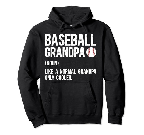 Baseball Grandpa Definition Grandpa Hoodie - Aesthetic Graphic Unisex - T-Shirt, Sweatshirt, Hoodie