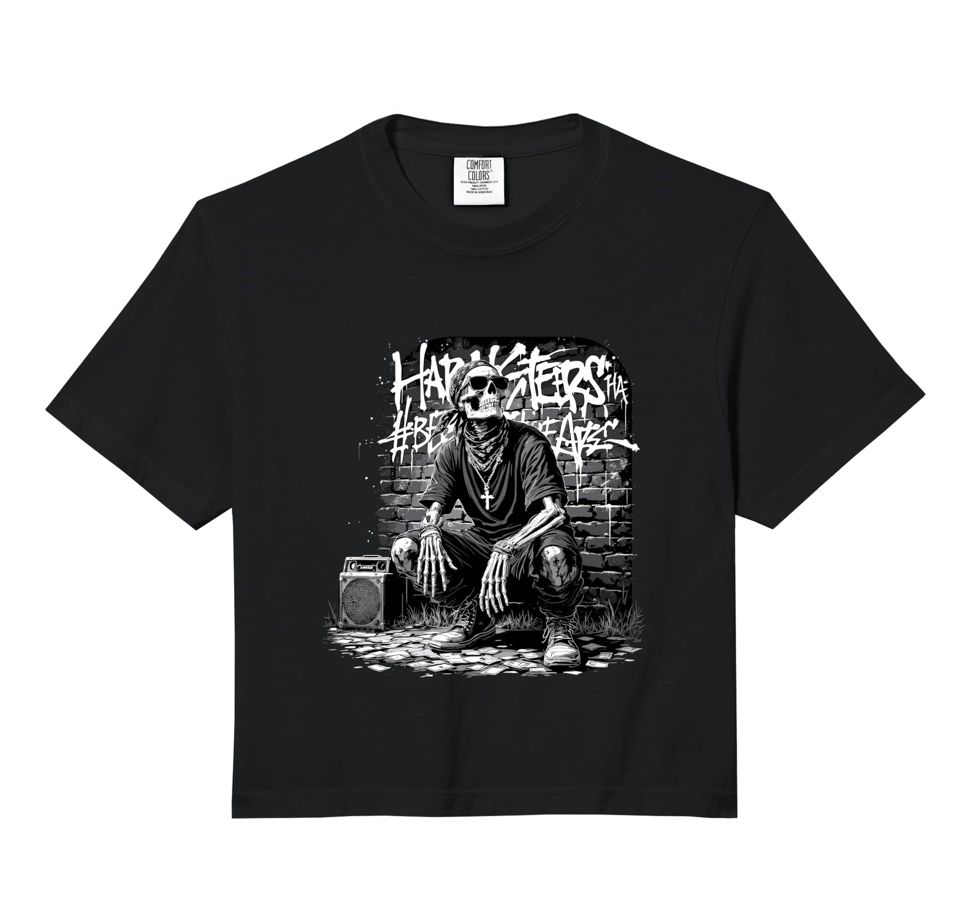 Chicano Cholo Graffiti Barrio Vibes T-Shirt - Custom Art Print Unisex - T-Shirt, Sweatshirt, Hoodie