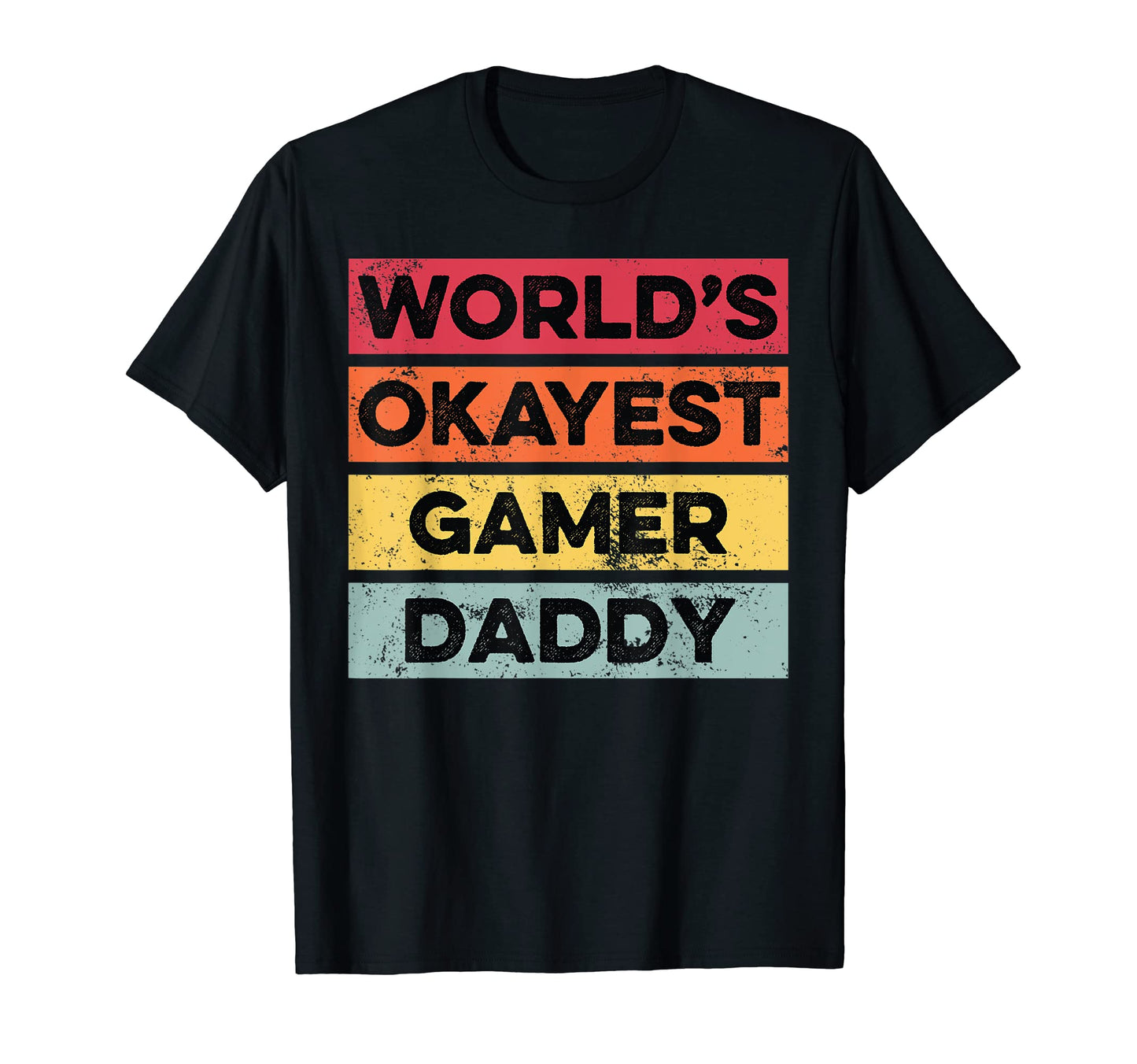 Gamer Daddy Mens Funny Fathers Day T-Shirt - Fun Novelty Design Men Women - T-Shirt, Sweatshirt, Hoodie