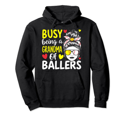 Baseball Grandma Grandmother Granny Hoodie - Streetwear Style Men Women - T-Shirt, Sweatshirt, Hoodie