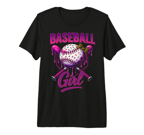 Baseball Sister Drip Ice Cream T-Shirt - Casual Everyday Wear for Adults - T-Shirt, Sweatshirt, Hoodie