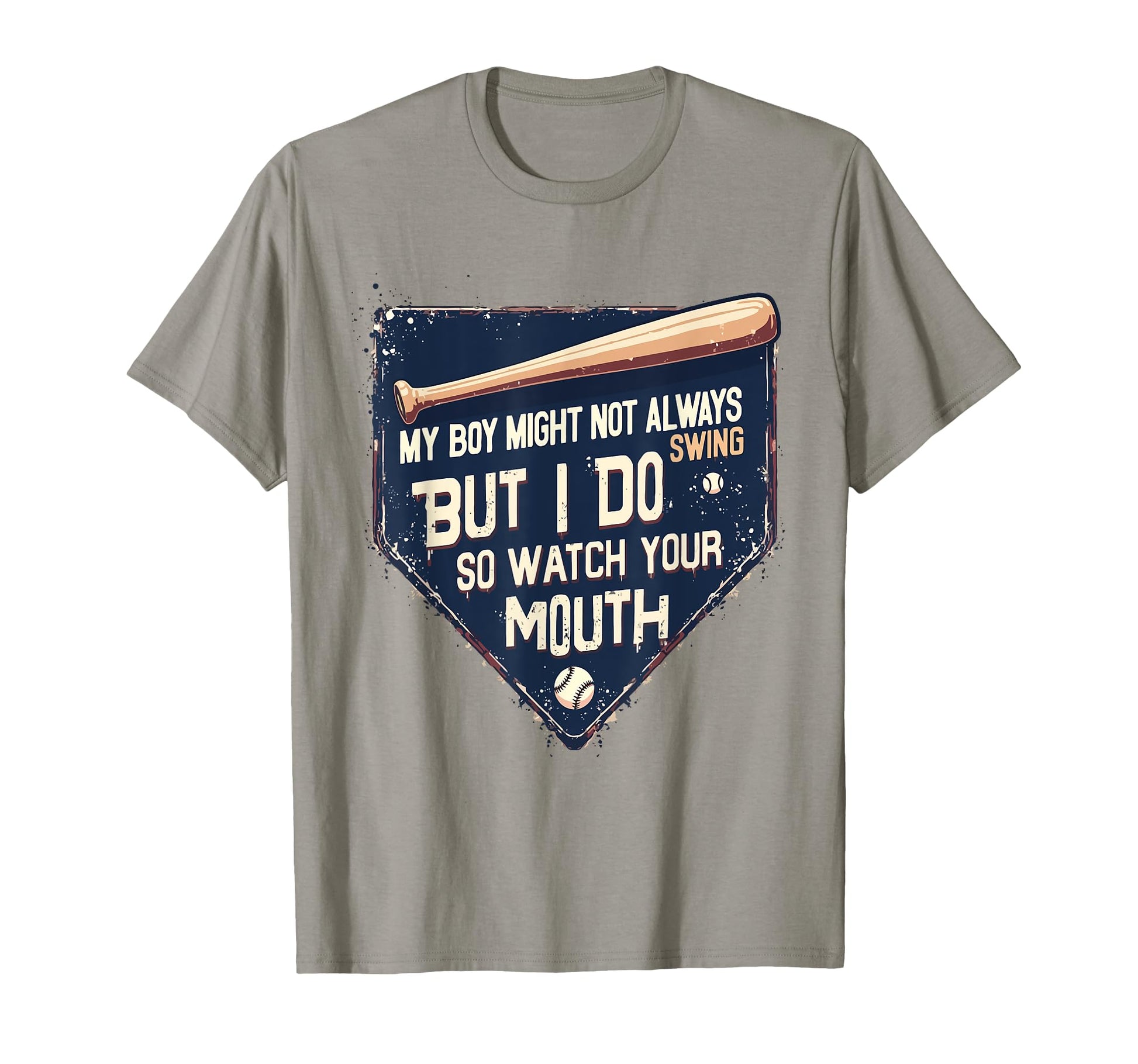 Funny Baseball Parent Swing Joke T-Shirt - Custom Art Print Unisex - T-Shirt, Sweatshirt, Hoodie