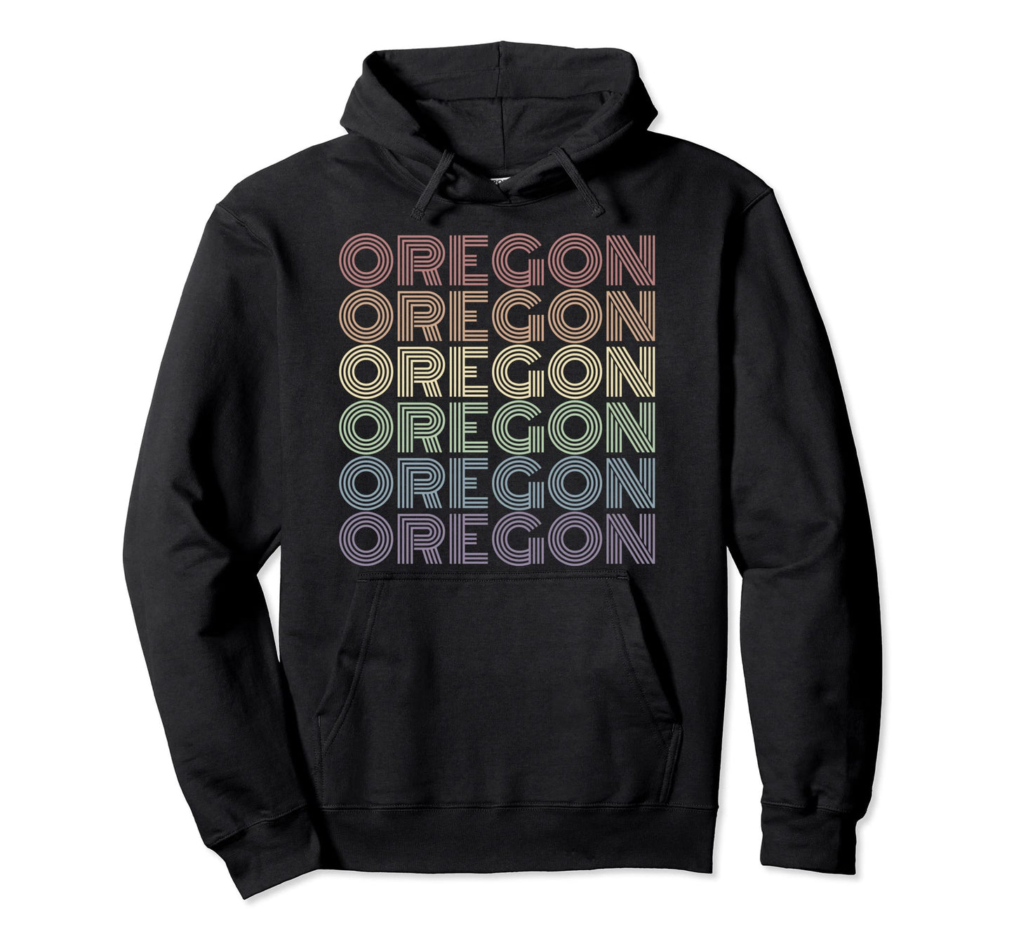 Oregon Gay Pride Lgbt Us State Hoodie - Minimalist Print for Adults - T-Shirt, Sweatshirt, Hoodie