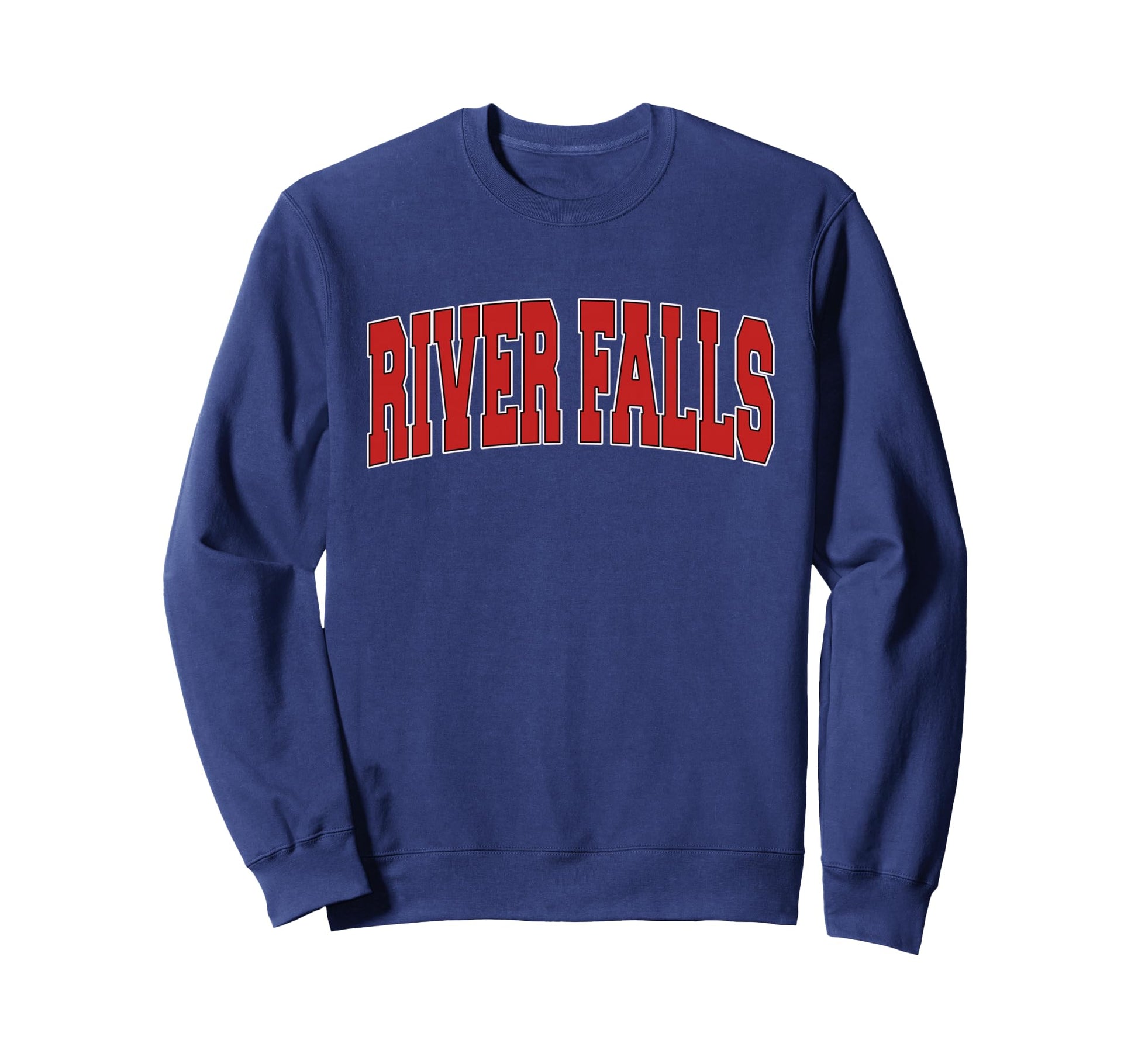 River Falls Wi Wisconsin Varsity Usa Sweatshirt - Trendy Graphic Unisex - T-Shirt, Sweatshirt, Hoodie