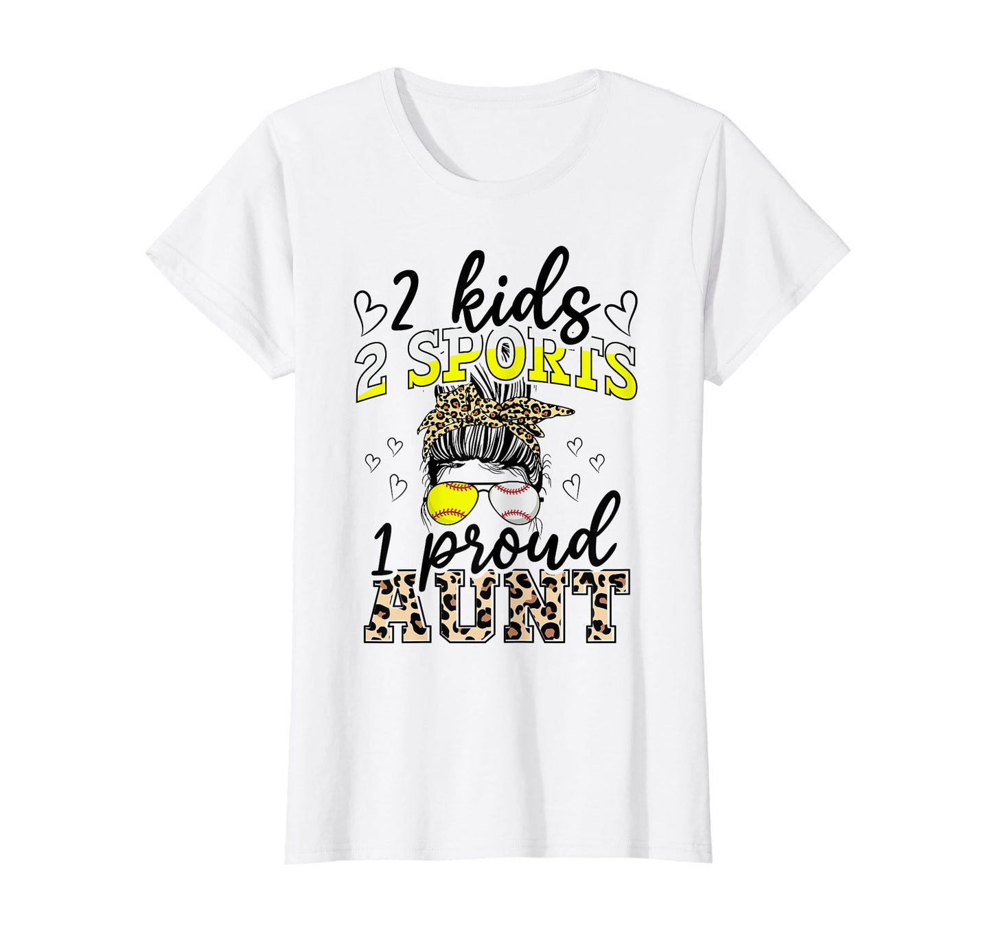 Ballers Aunt Baseball And Softball T-Shirt - Aesthetic Graphic Men Women - T-Shirt, Sweatshirt, Hoodie
