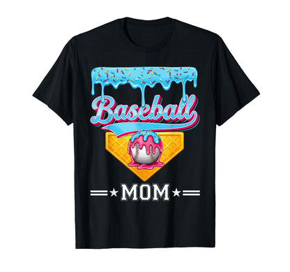 Baseball Mom Funny Mothers Day Ice T-Shirt - Streetwear Style for Adults - T-Shirt, Sweatshirt, Hoodie