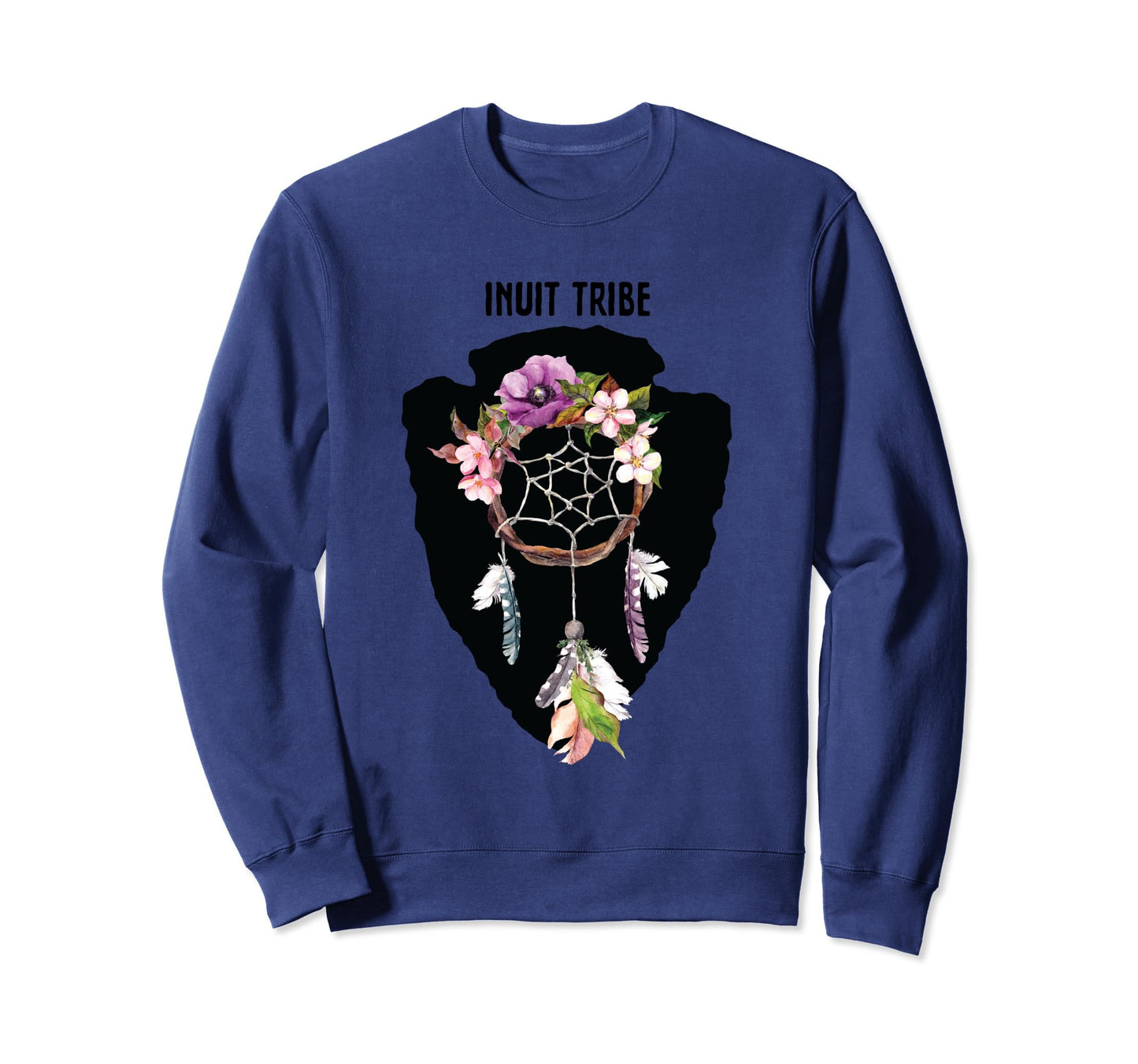 Inuit American Indian Tribe Arrow Sweatshirt - Casual Everyday Wear Unisex - T-Shirt, Sweatshirt, Hoodie