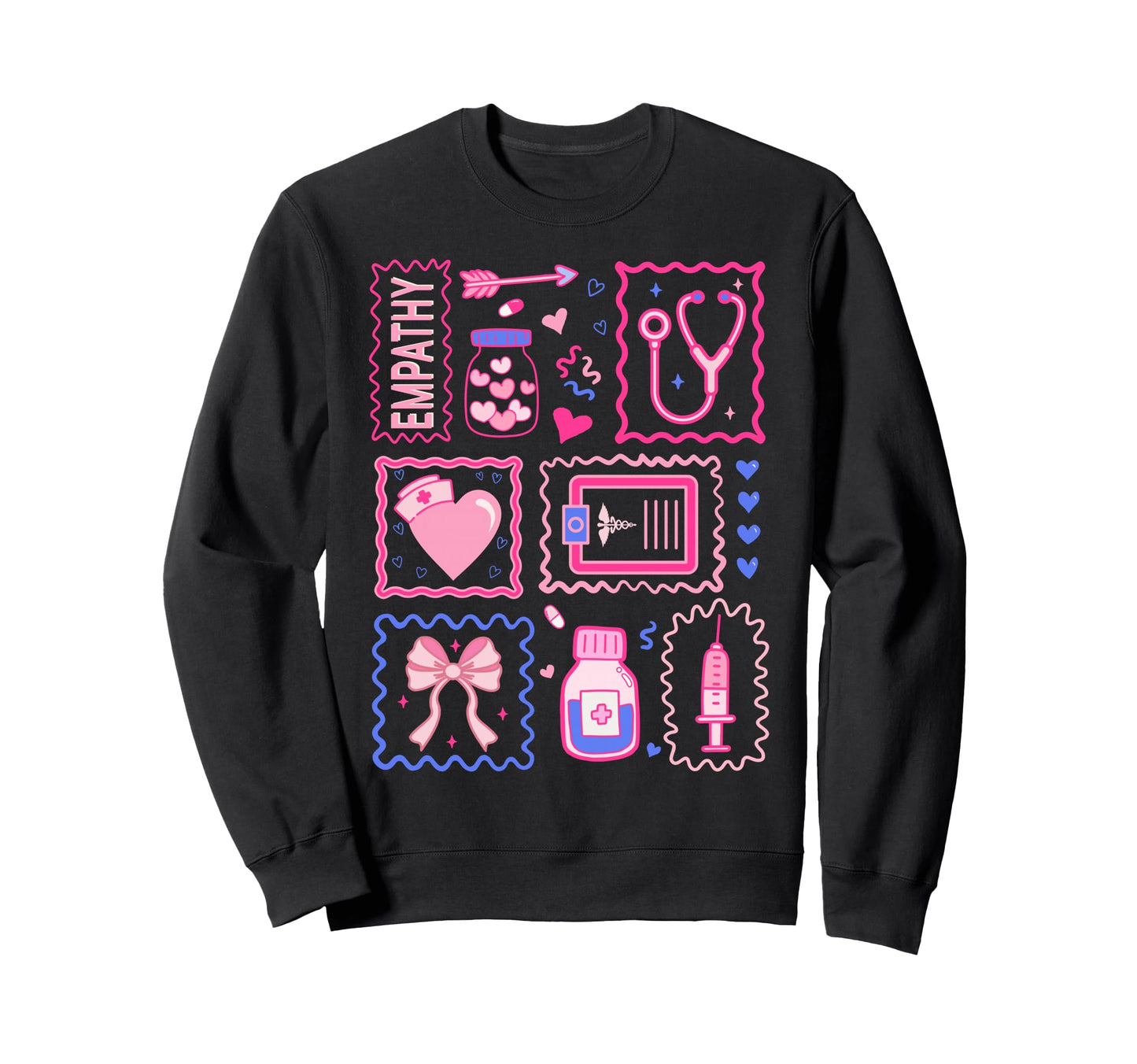 Registered Nurse Valentines Day Sweatshirt - Novelty Apparel Unisex - T-Shirt, Sweatshirt, Hoodie