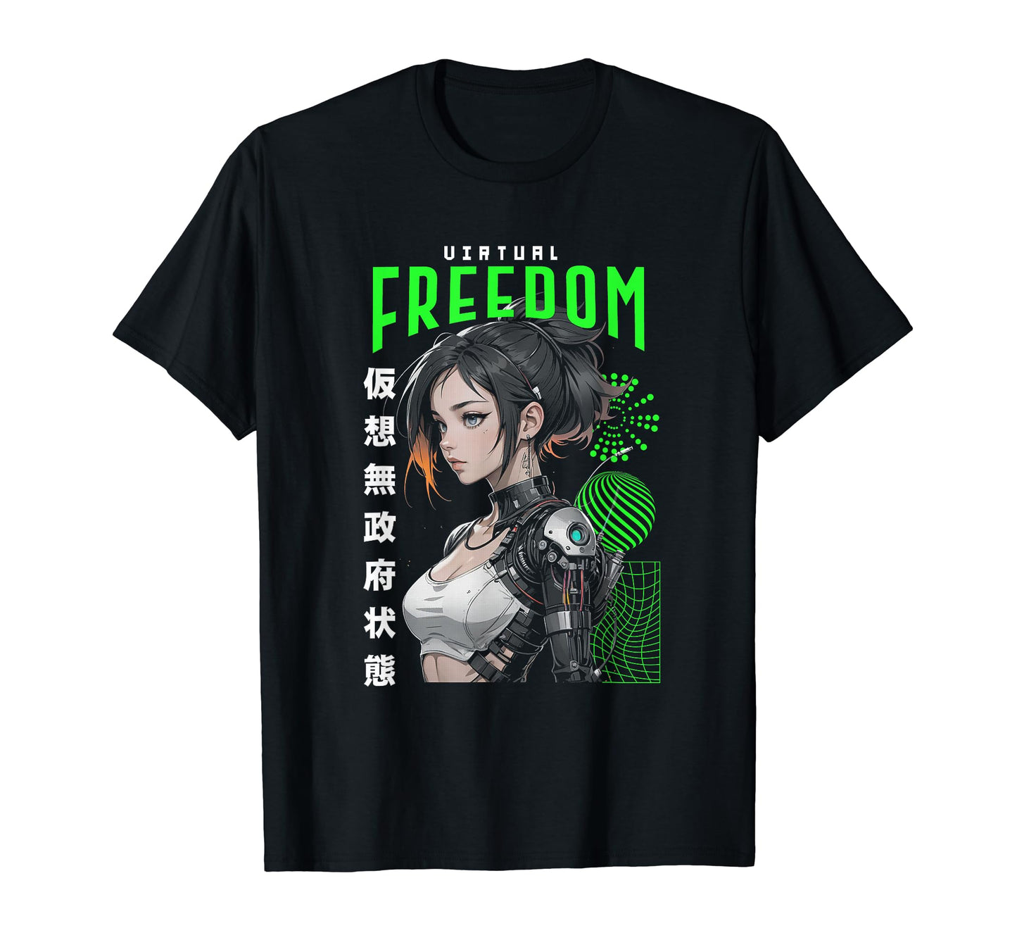 Japanese Anime Urban Cyber Vaporwave T-Shirt - Streetwear Style Men Women - T-Shirt, Sweatshirt, Hoodie