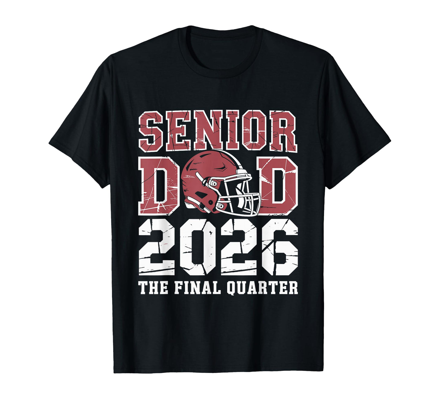 Senior Football Dad Father Final T-Shirt - Custom Art Print for Adults - T-Shirt, Sweatshirt, Hoodie