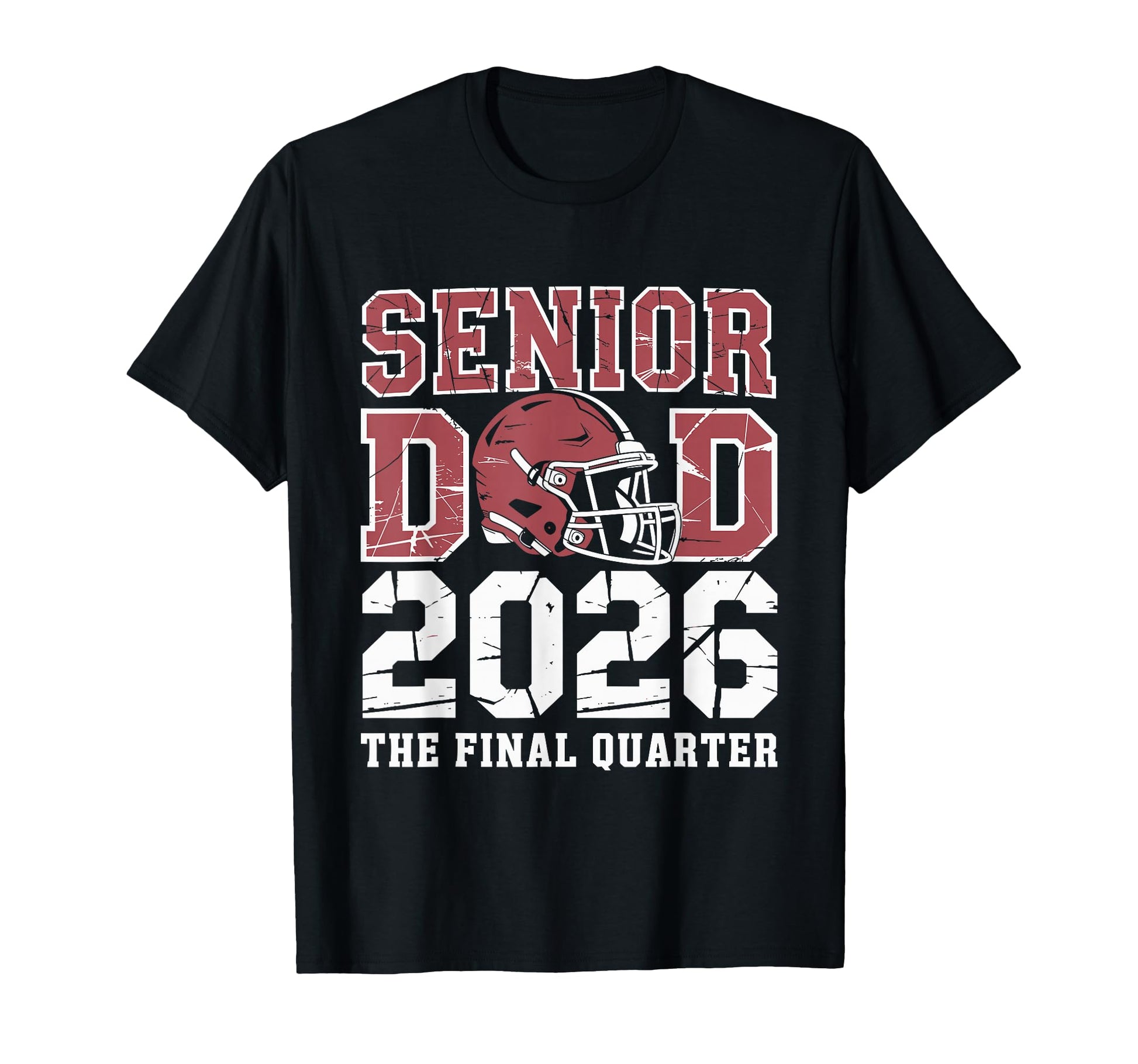 Senior Football Dad Father Final T-Shirt - Custom Art Print for Adults - T-Shirt, Sweatshirt, Hoodie