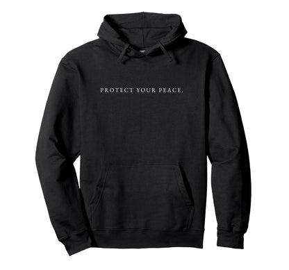 Oversized Protect Your Peace Self Love Hoodie - Unique Graphic Men Women - T-Shirt, Sweatshirt, Hoodie