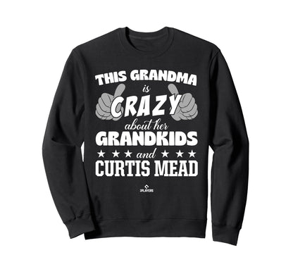 Grandma Crazy Curtis Mead Prospect Sweatshirt - Minimalist Print Unisex - T-Shirt, Sweatshirt, Hoodie