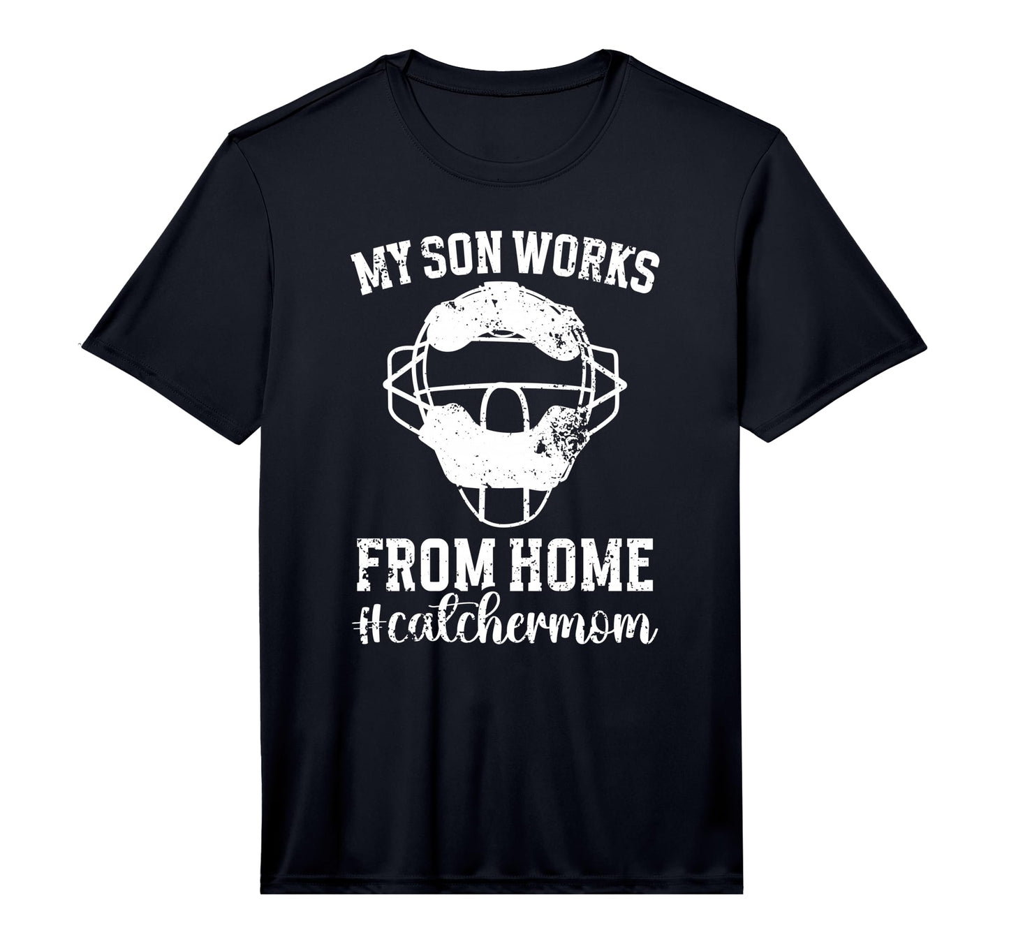 Mens Funny Baseball Catcher Mom T-Shirt - Trendy Graphic Men Women - T-Shirt, Sweatshirt, Hoodie