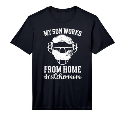 Mens Funny Baseball Catcher Mom T-Shirt - Trendy Graphic Men Women - T-Shirt, Sweatshirt, Hoodie