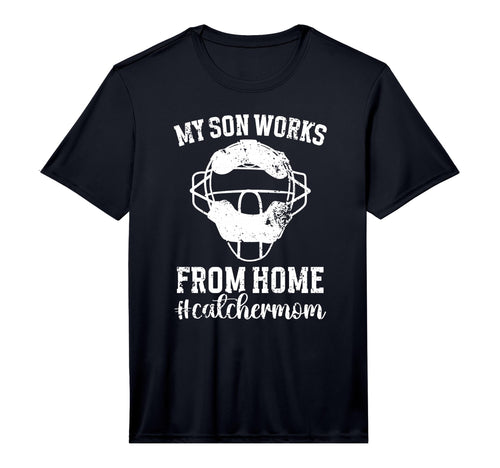 Mens Funny Baseball Catcher Mom T-Shirt - Trendy Graphic Men Women - T-Shirt, Sweatshirt, Hoodie