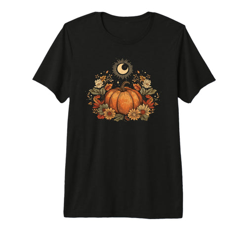 Pumpkin Spice Tis Season Equinox Moon T-Shirt - Trendy Graphic Men Women - T-Shirt, Sweatshirt, Hoodie
