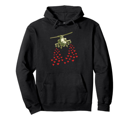 Valentines Peace Is Love Hoodie - Casual Everyday Wear for Adults - T-Shirt, Sweatshirt, Hoodie