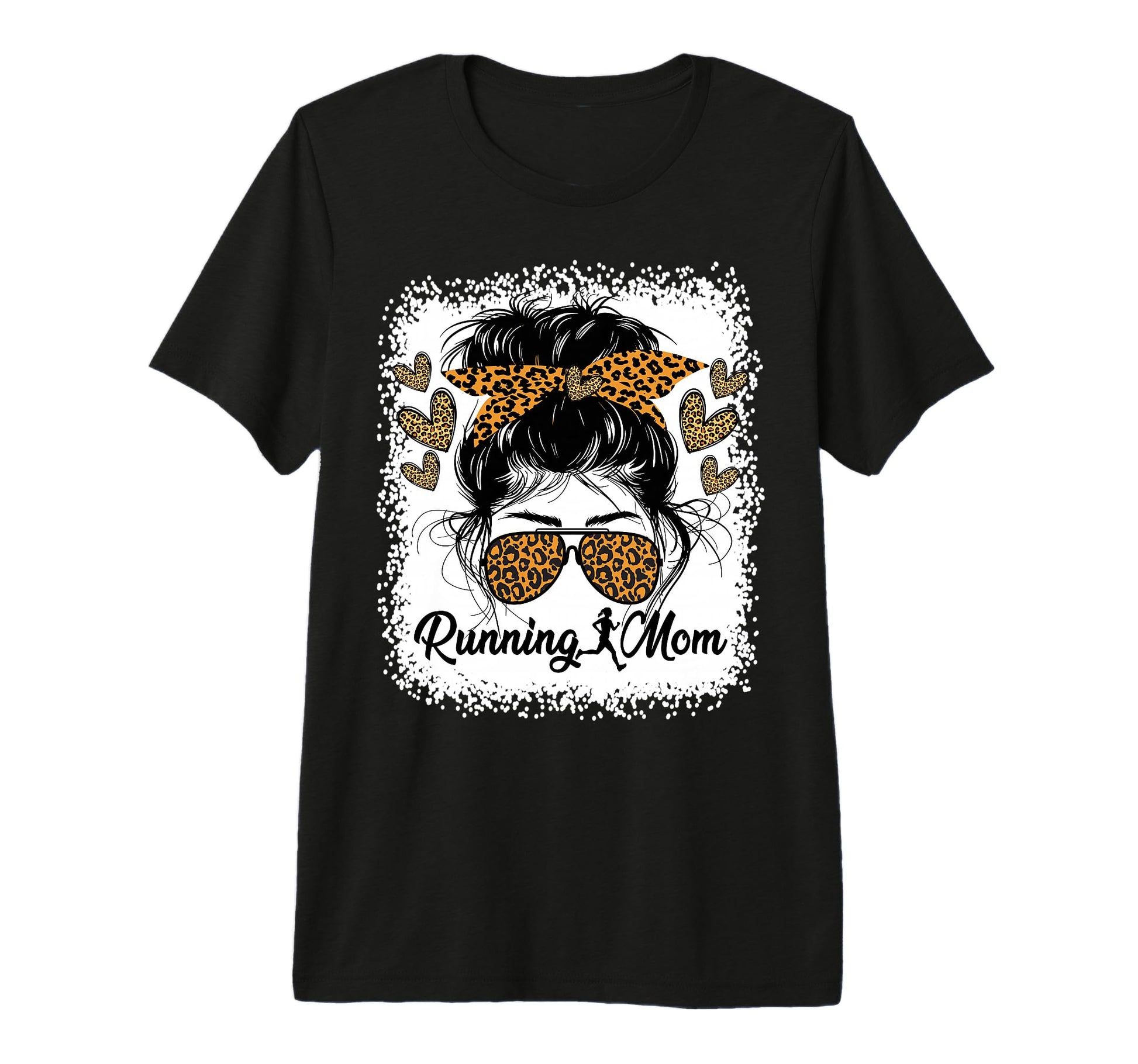 Running Mom Runner Marathon Stylish T-Shirt - Fun Novelty Design Men Women - T-Shirt, Sweatshirt, Hoodie