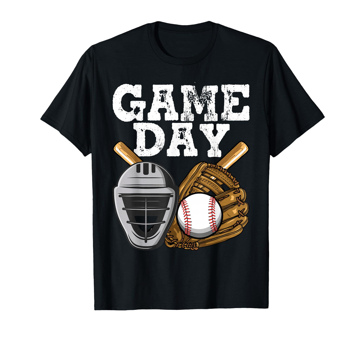 Game Day Baseball Softball Heart Love T-Shirt - Streetwear Style Unisex - T-Shirt, Sweatshirt, Hoodie