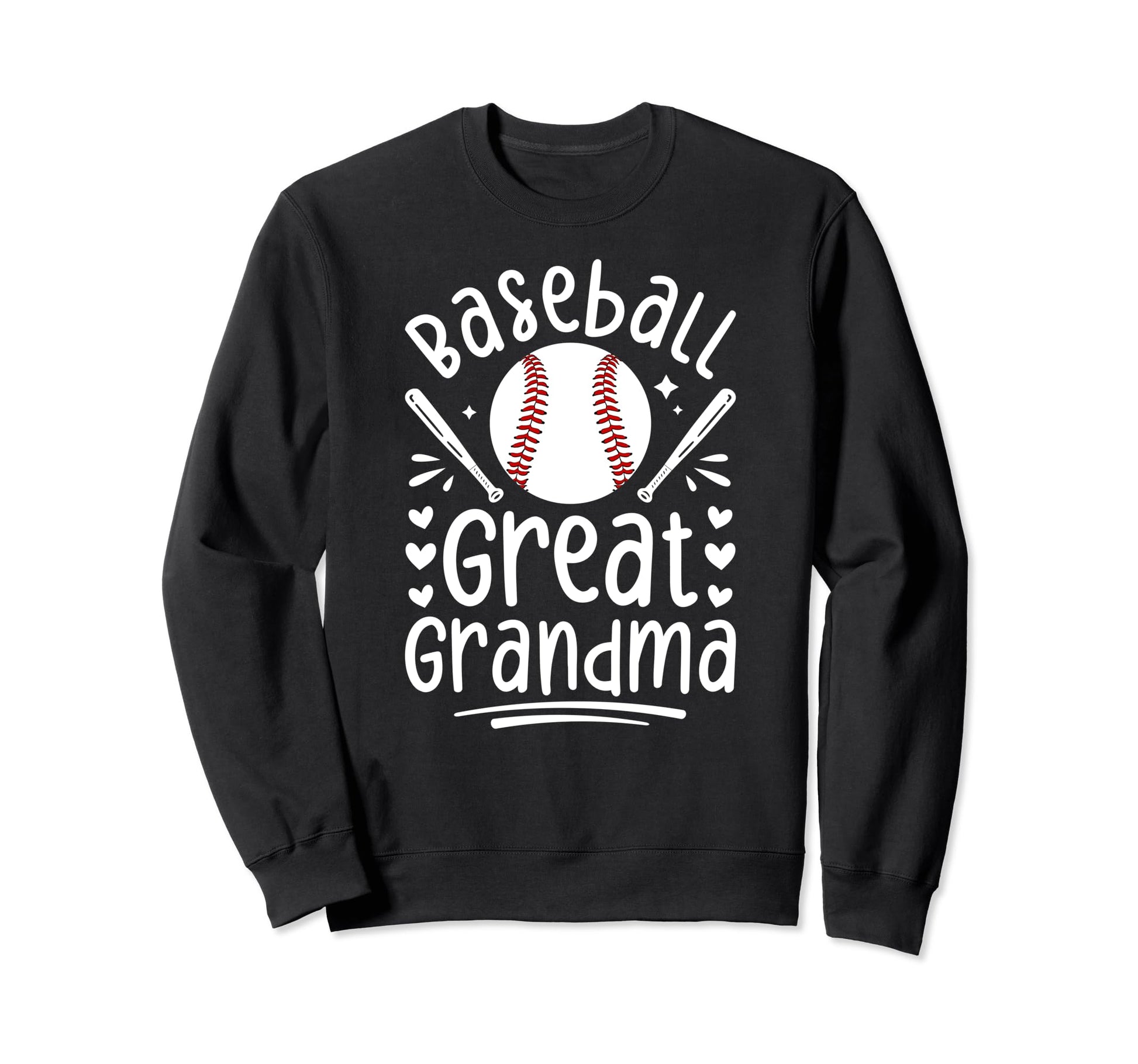 Baseball Great Grandma Baseball Sweatshirt - Graphic Print for Adults - T-Shirt, Sweatshirt, Hoodie