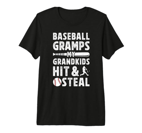 Mens Baseball Gramps Grandpa Funny Gramps T-Shirt - Graphic Print Unisex - T-Shirt, Sweatshirt, Hoodie