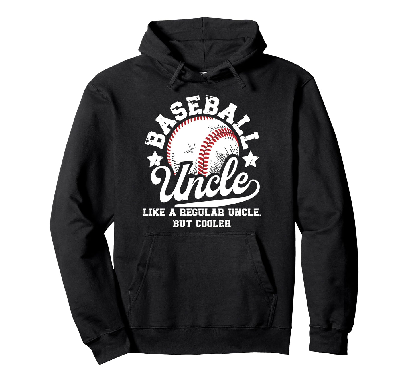 Baseball Uncle Baseball Player Uncle Hoodie - Streetwear Style for Adults - T-Shirt, Sweatshirt, Hoodie