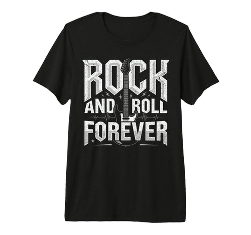 Rock And Roll Forever Rock Music Heavy T-Shirt - Unique Graphic Men Women - T-Shirt, Sweatshirt, Hoodie