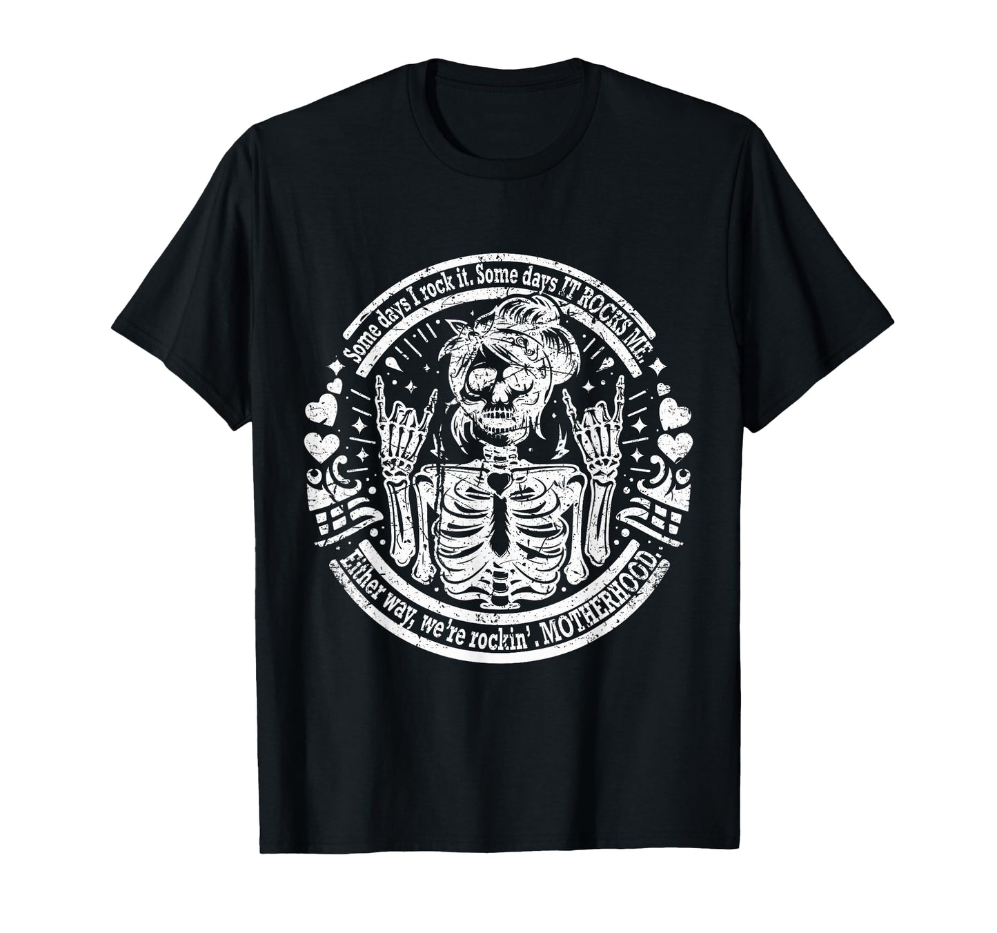 Some Days I Rock It Some Days It T-Shirt - Minimalist Print Men Women - T-Shirt, Sweatshirt, Hoodie