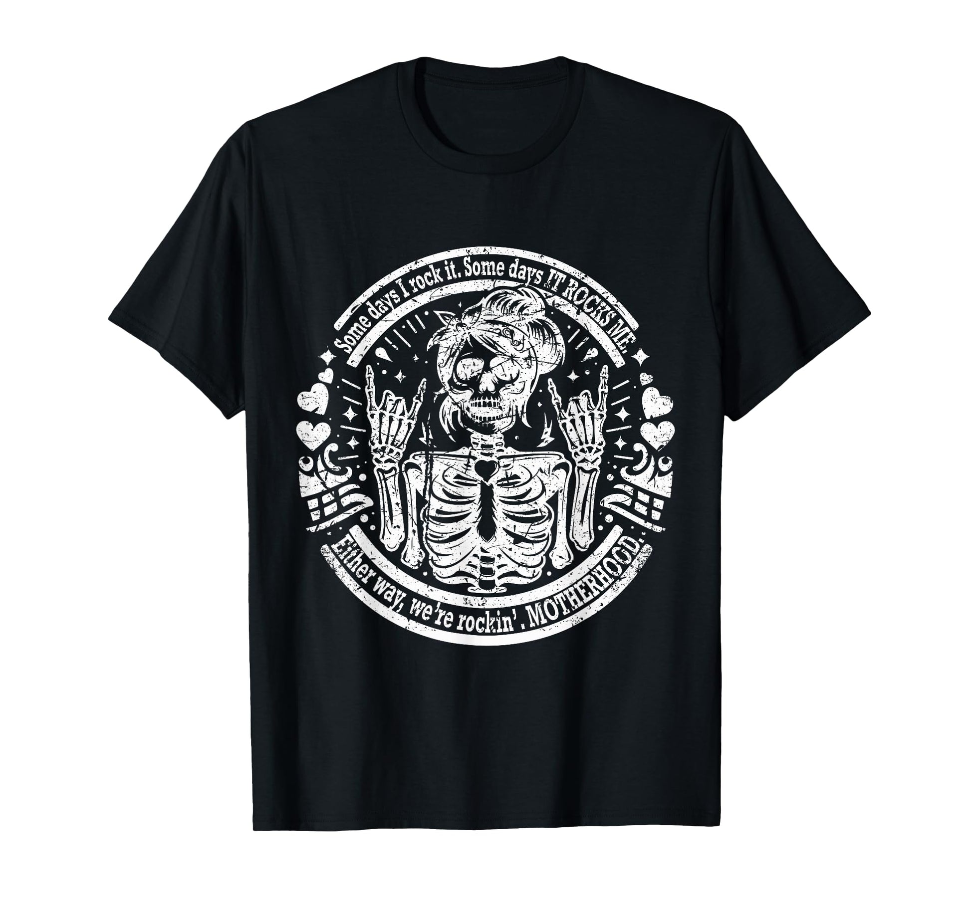Some Days I Rock It Some Days It T-Shirt - Minimalist Print Men Women - T-Shirt, Sweatshirt, Hoodie