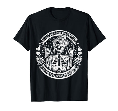 Some Days I Rock It Some Days It T-Shirt - Minimalist Print Men Women - T-Shirt, Sweatshirt, Hoodie
