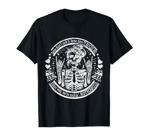 Some Days I Rock It Some Days It T-Shirt - Minimalist Print Men Women - T-Shirt, Sweatshirt, Hoodie