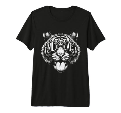 Wildcats School Sports Fan Team T-Shirt - Streetwear Style for Adults - T-Shirt, Sweatshirt, Hoodie