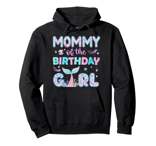 Mommy Birthday Family Matching Party Hoodie - Graphic Print for Adults - T-Shirt, Sweatshirt, Hoodie