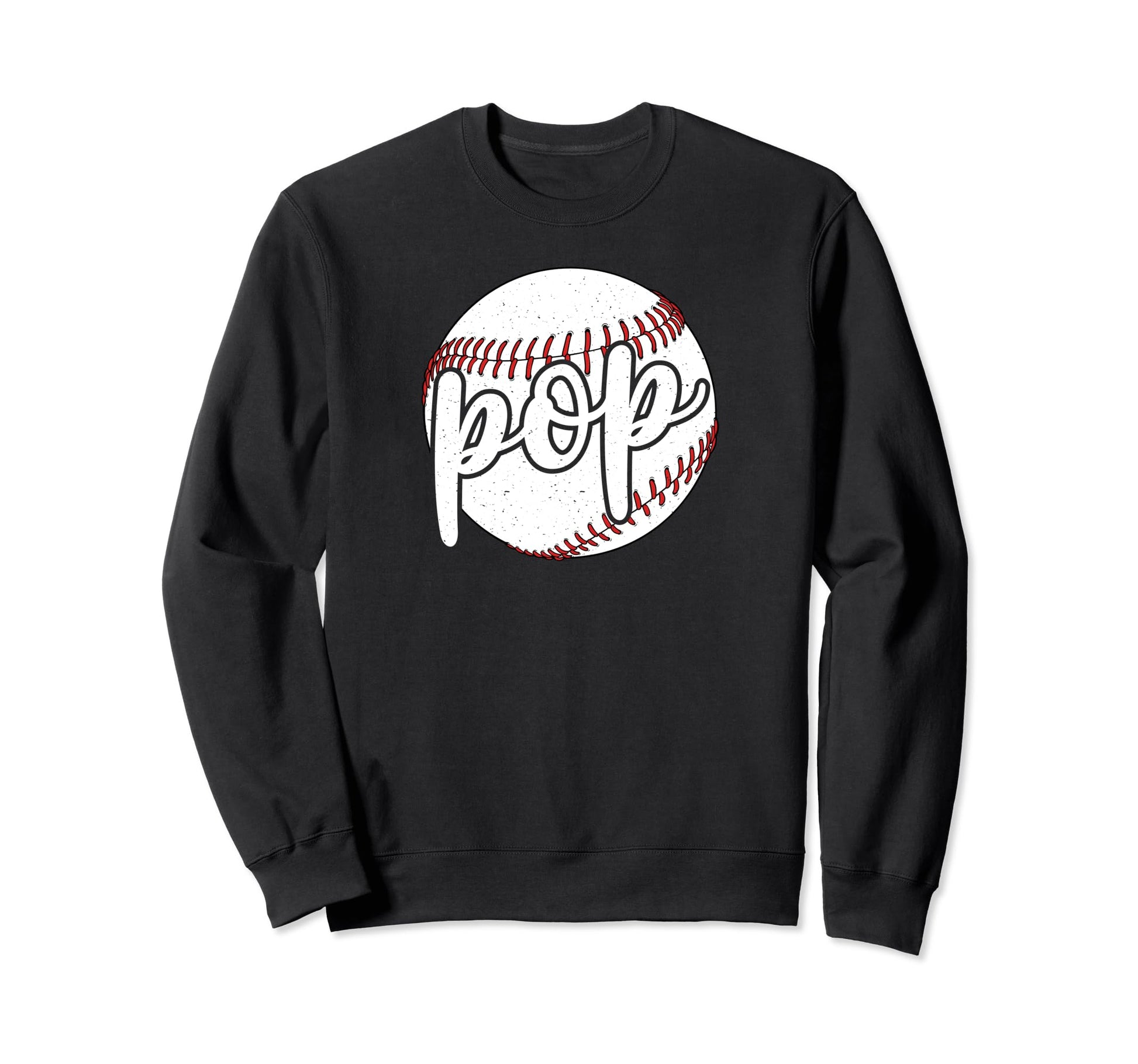 Pop Proud Baseball Pop Sweatshirt - Casual Everyday Wear for Adults - T-Shirt, Sweatshirt, Hoodie