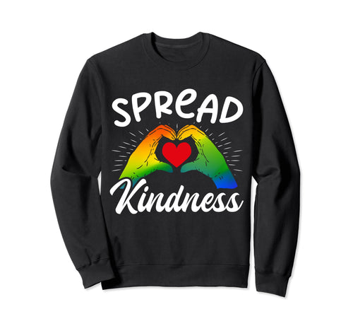 Spread Kindness Love Spread Love Sweatshirt - Custom Art Print Men Women - T-Shirt, Sweatshirt, Hoodie