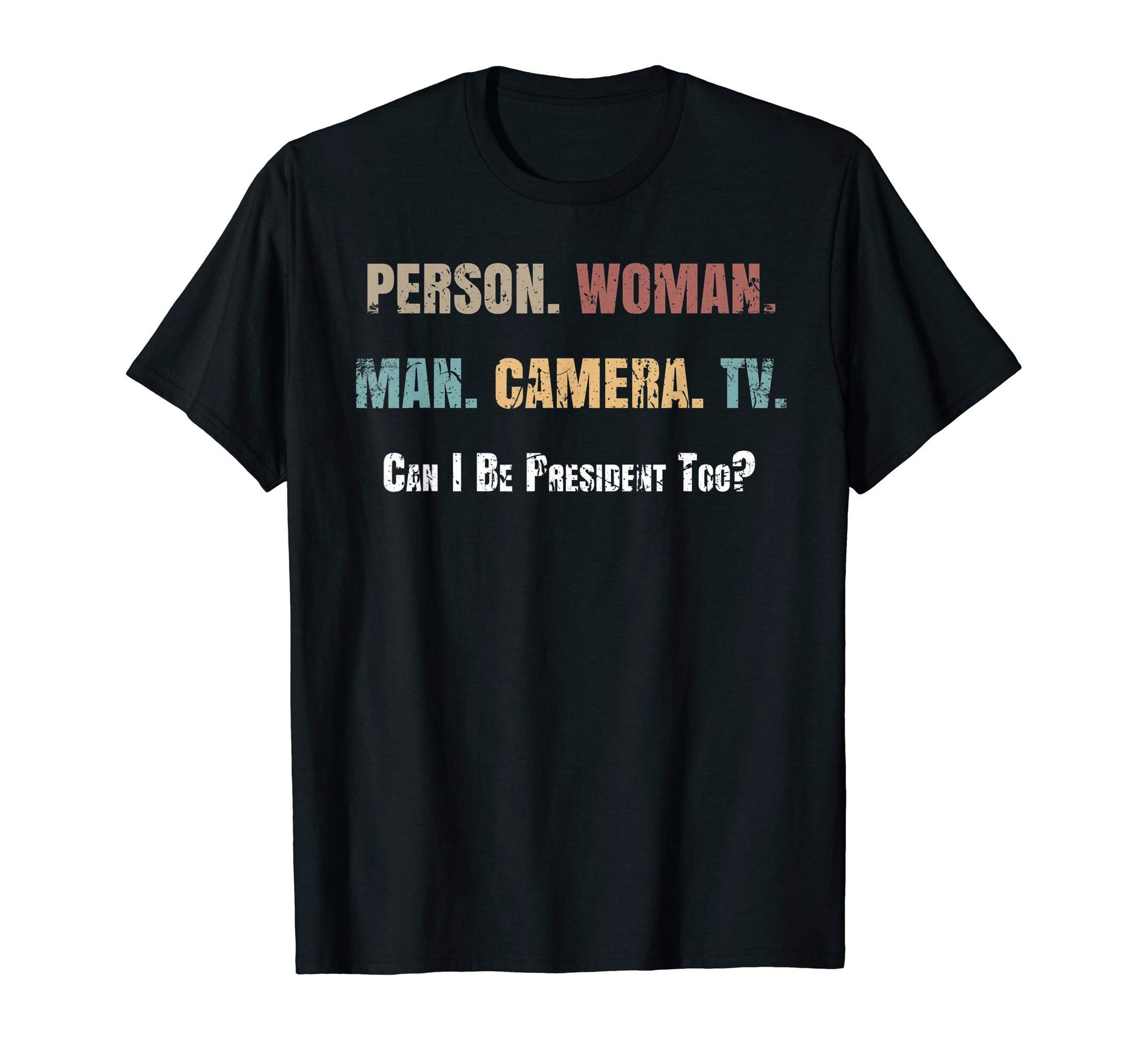 Person Camera Tv Grunge Trump T-Shirt - Casual Everyday Wear Men Women - T-Shirt, Sweatshirt, Hoodie