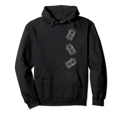 Twin Lens Reflex Cameras Photographer Hoodie - Streetwear Style for Adults - T-Shirt, Sweatshirt, Hoodie
