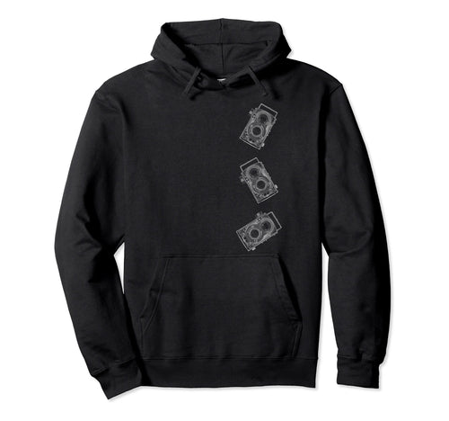 Twin Lens Reflex Cameras Photographer Hoodie - Streetwear Style for Adults - T-Shirt, Sweatshirt, Hoodie