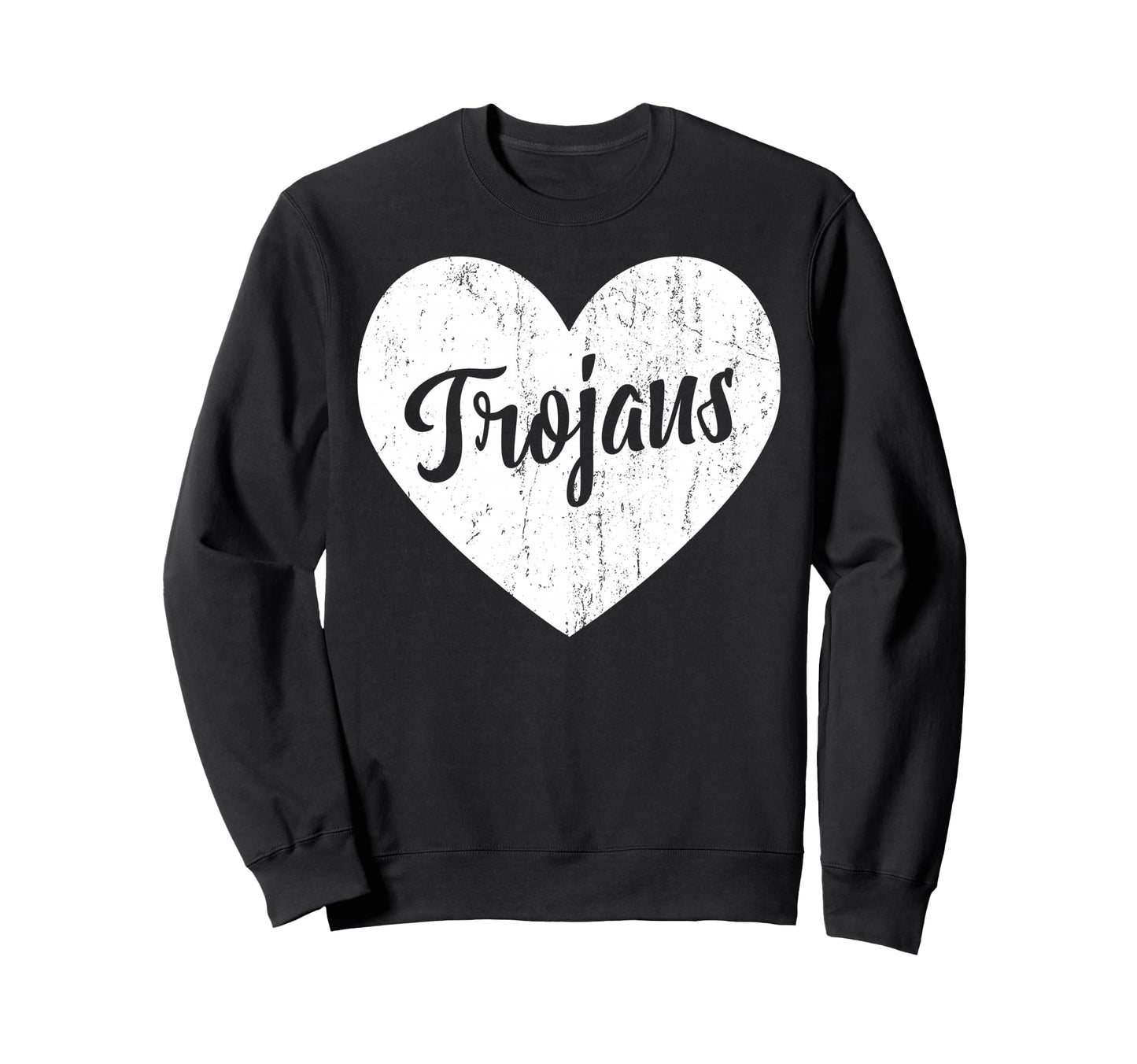 Trojans School Sports Fan Team Sweatshirt - Aesthetic Graphic for Adults - T-Shirt, Sweatshirt, Hoodie