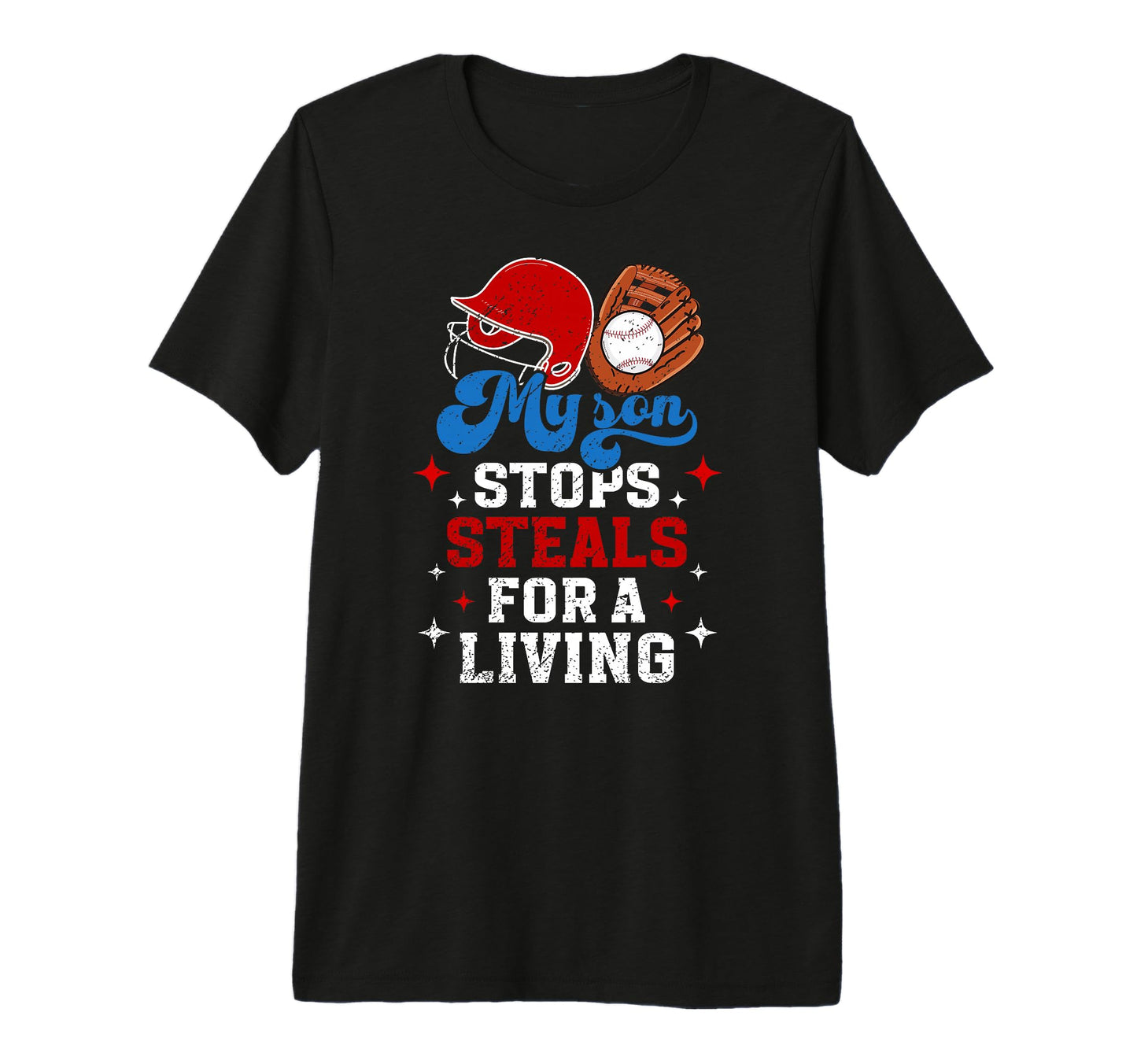 Baseball Catcher Mom Proud Baseball T-Shirt - Unique Graphic for Adults - T-Shirt, Sweatshirt, Hoodie