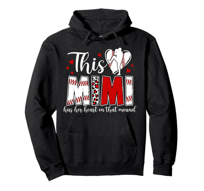 That Mound Baseball Pitcher Mimi Hoodie - Aesthetic Graphic Unisex - T-Shirt, Sweatshirt, Hoodie