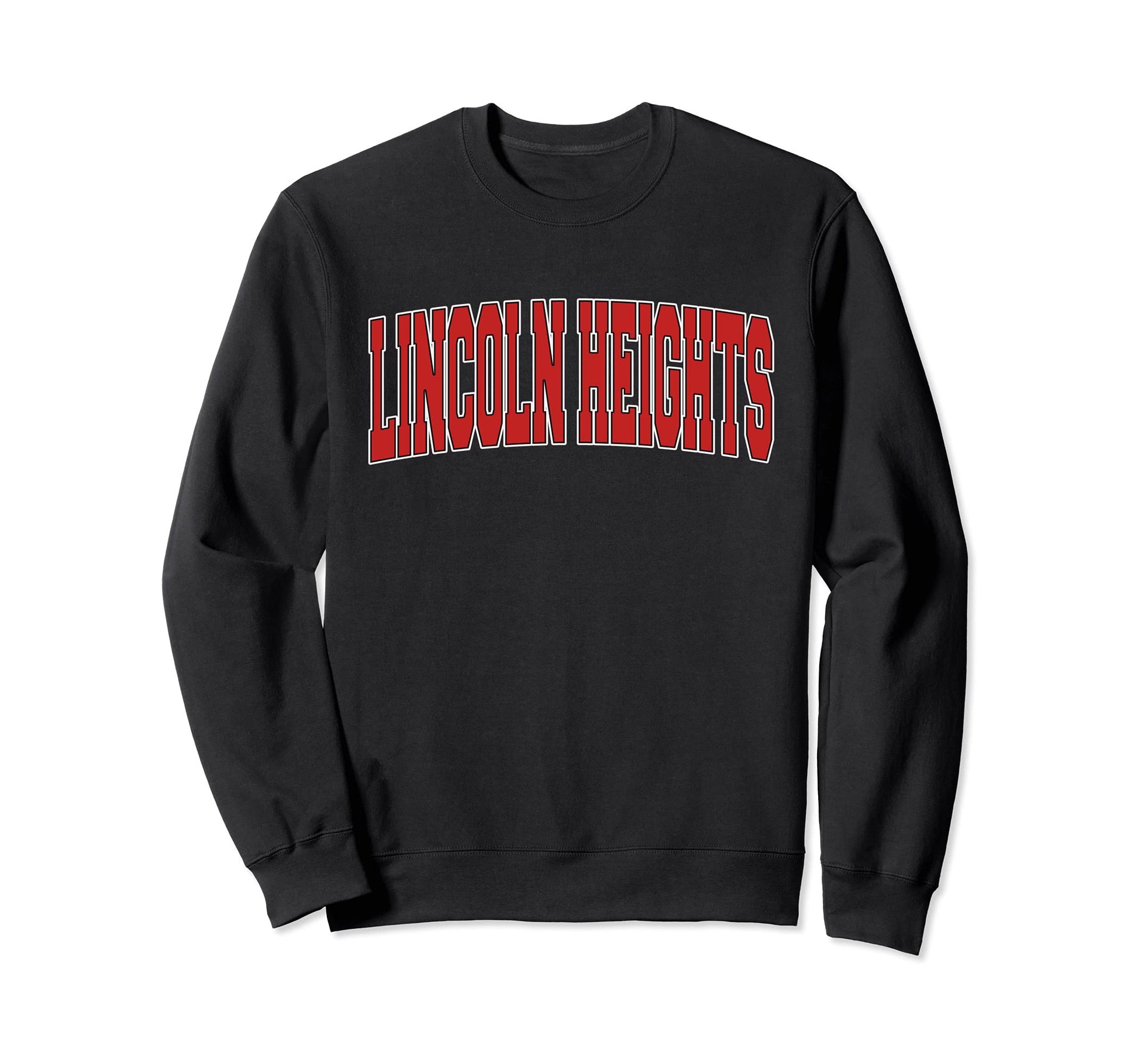 Lincoln Heights Oh Ohio Varsity Sweatshirt - Aesthetic Graphic for Adults - T-Shirt, Sweatshirt, Hoodie