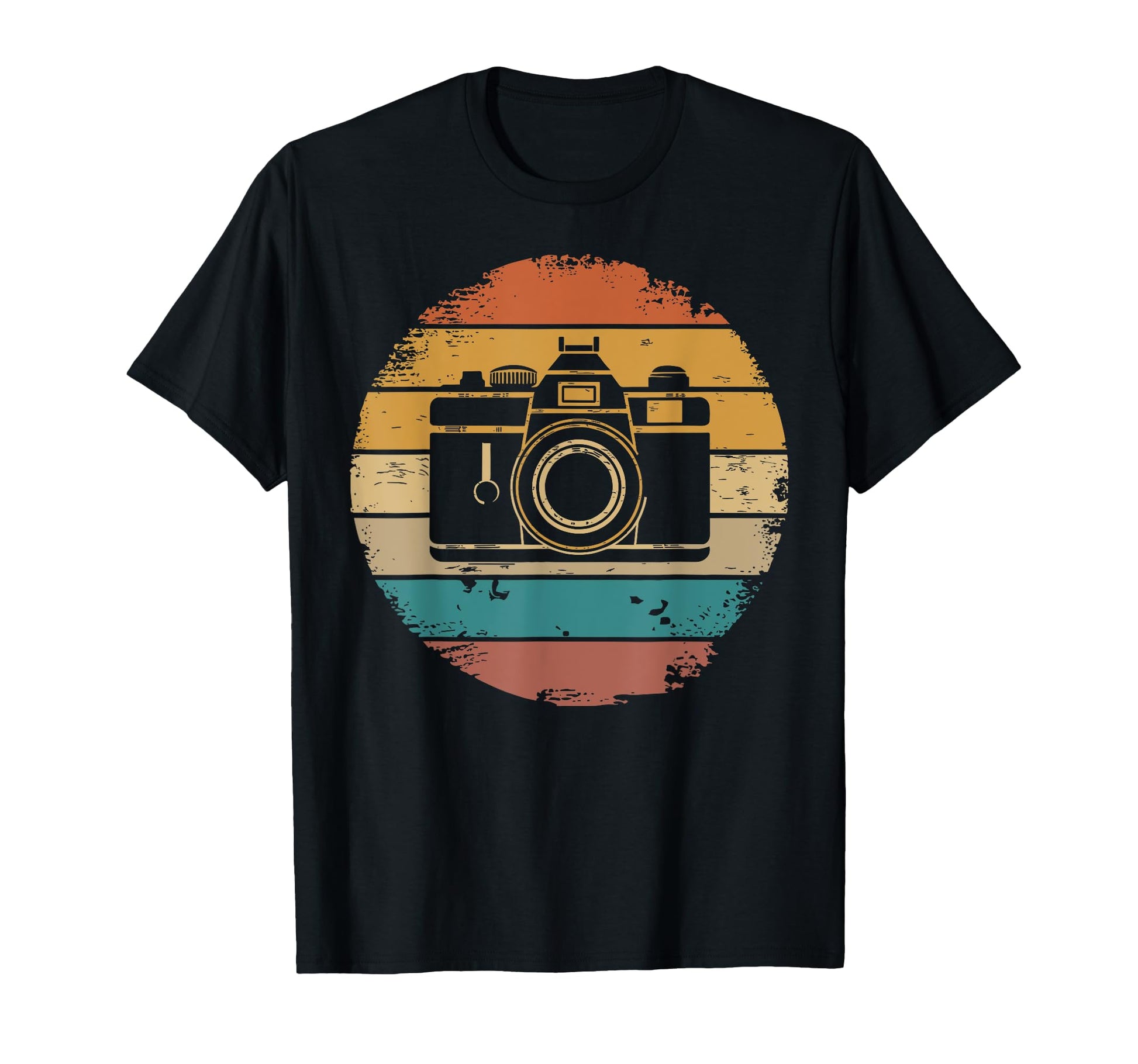 Sunset Photography Lovers Camera T-Shirt - Custom Art Print Unisex - T-Shirt, Sweatshirt, Hoodie