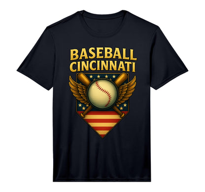 Baseball Cincinnati Fan Cincinnati T-Shirt - Trendy Graphic Men Women - T-Shirt, Sweatshirt, Hoodie