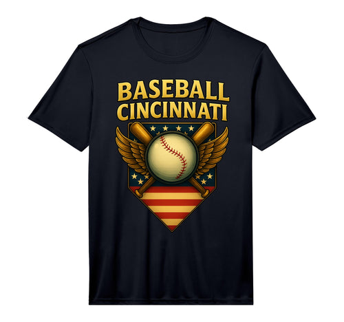 Baseball Cincinnati Fan Cincinnati T-Shirt - Trendy Graphic Men Women - T-Shirt, Sweatshirt, Hoodie